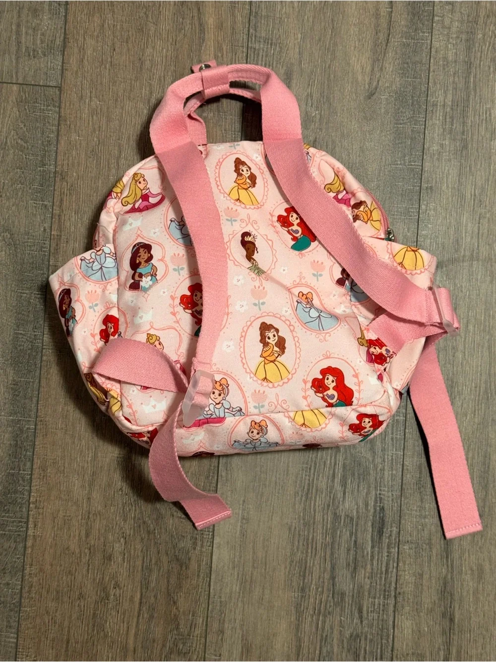 Disney Pink Princesss Pattern Kids Backpack